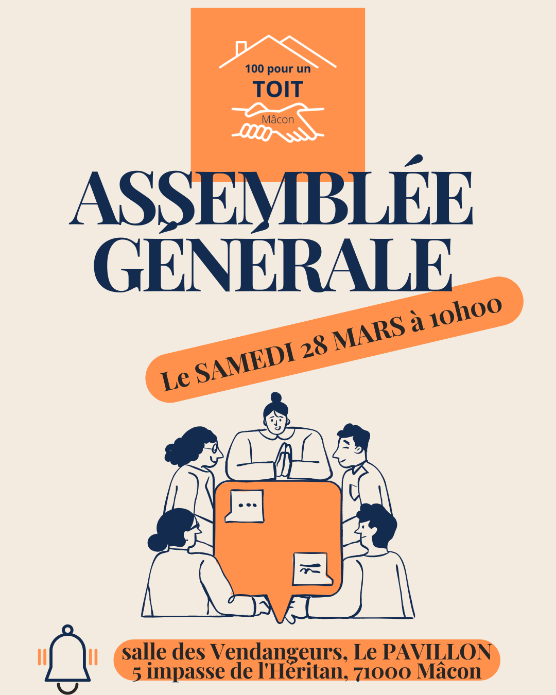 Assemblée générale : le 28 mars 2026
