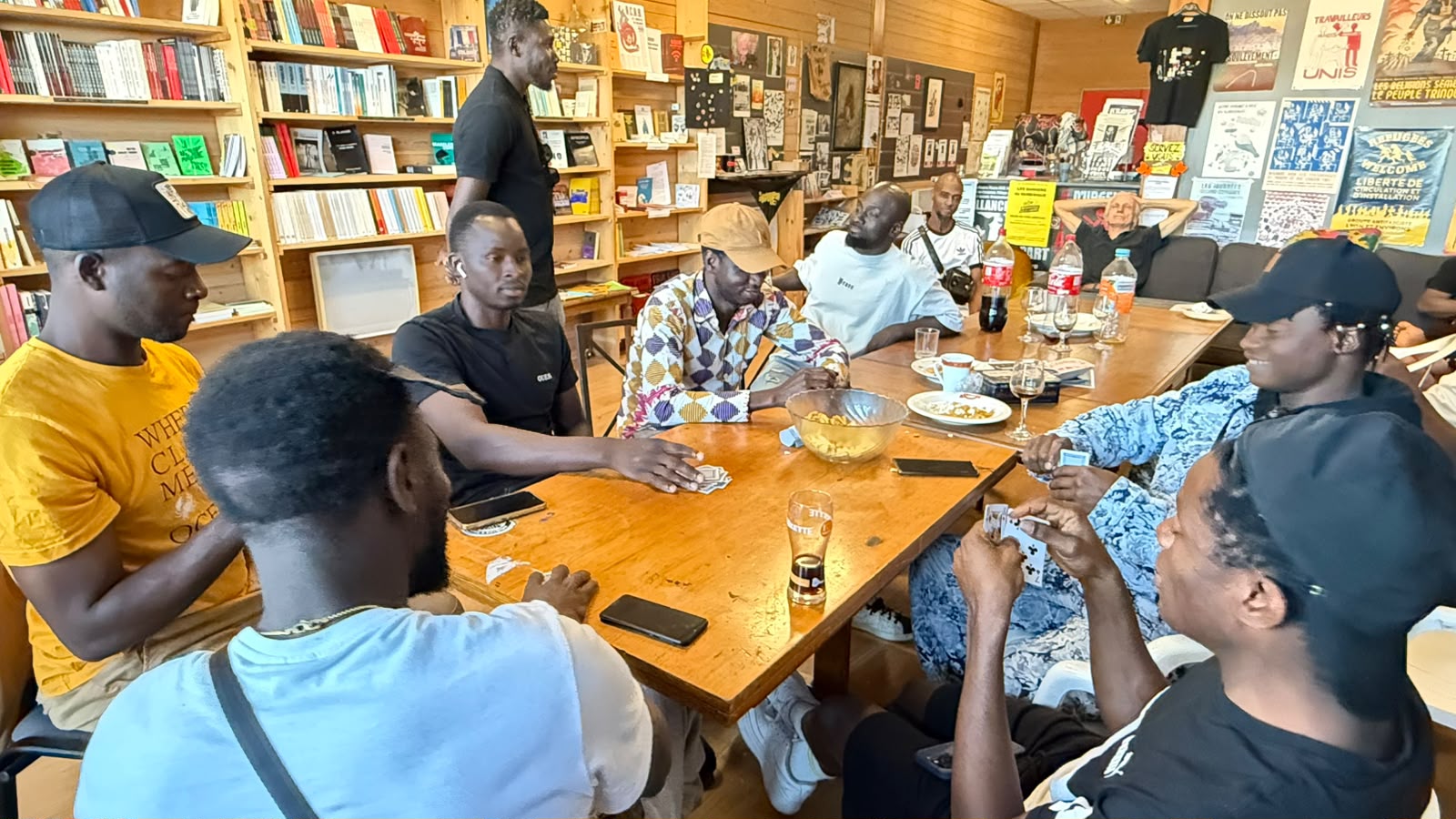 Repas organisé par l&rsquo;association des Jeunes Solidaires au Local Libertaire le dimanche 7 juin 2026
